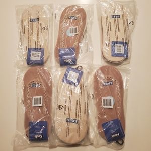 Six 3-Packs of Keds Liner Socks ~ 18 pairs total